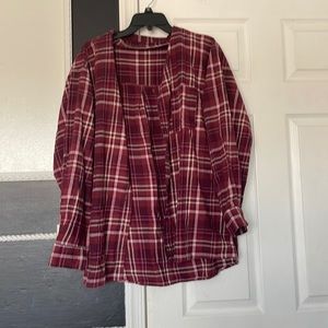 COTTON ON Plaid Flannel